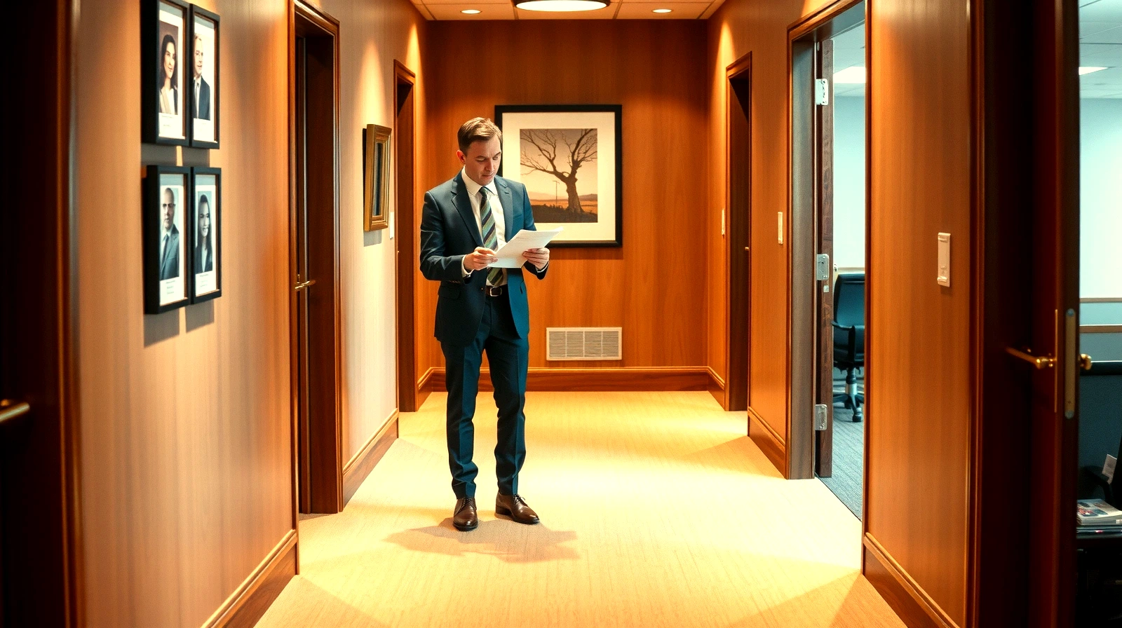 Editorial photograph illustrating: Evaluating Effectiveness Of Leadership Engagement Strategies In Corporate Environments