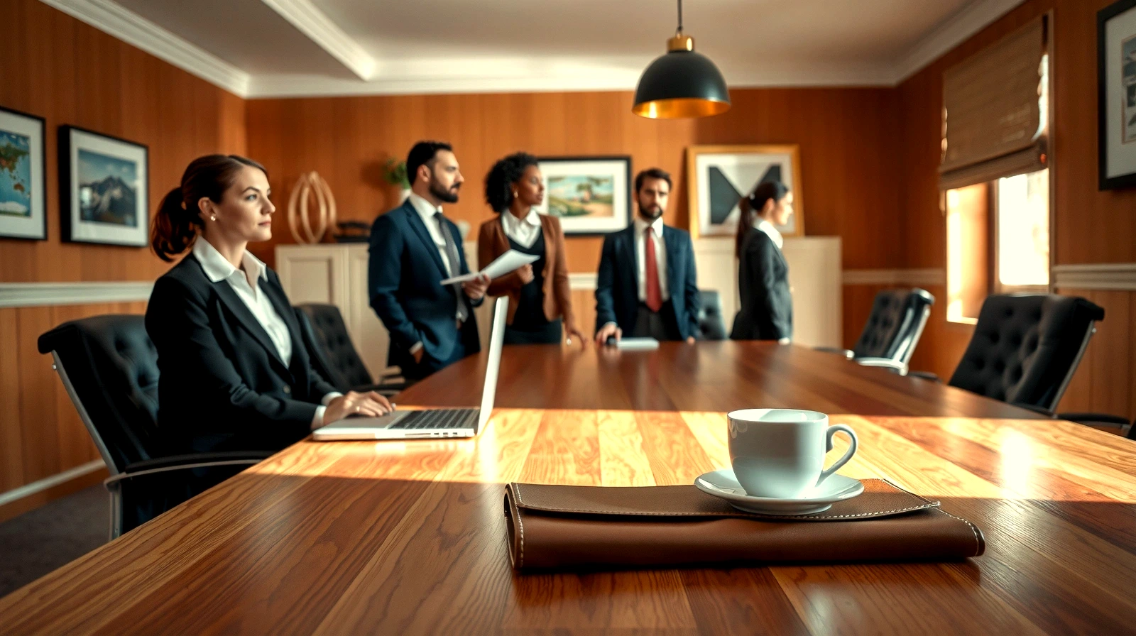 Editorial photograph illustrating: Evaluating Success Metrics For Character Development Through Coaching In Corporate Environments