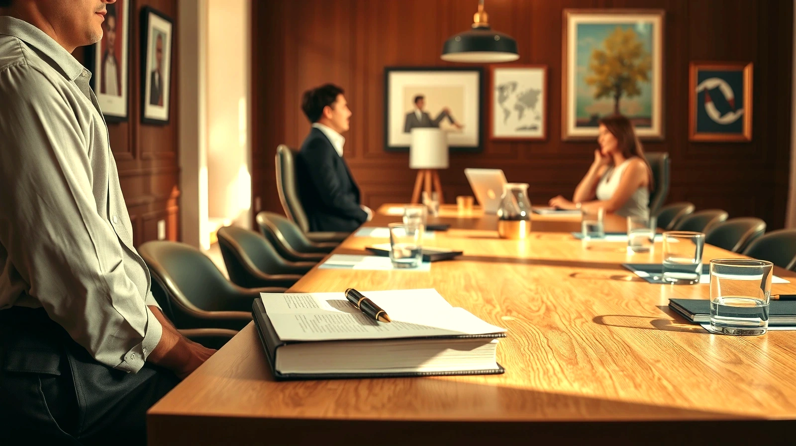 Editorial photograph illustrating: Evaluating The Effectiveness Of Decision-Making Models In Corporate Leadership