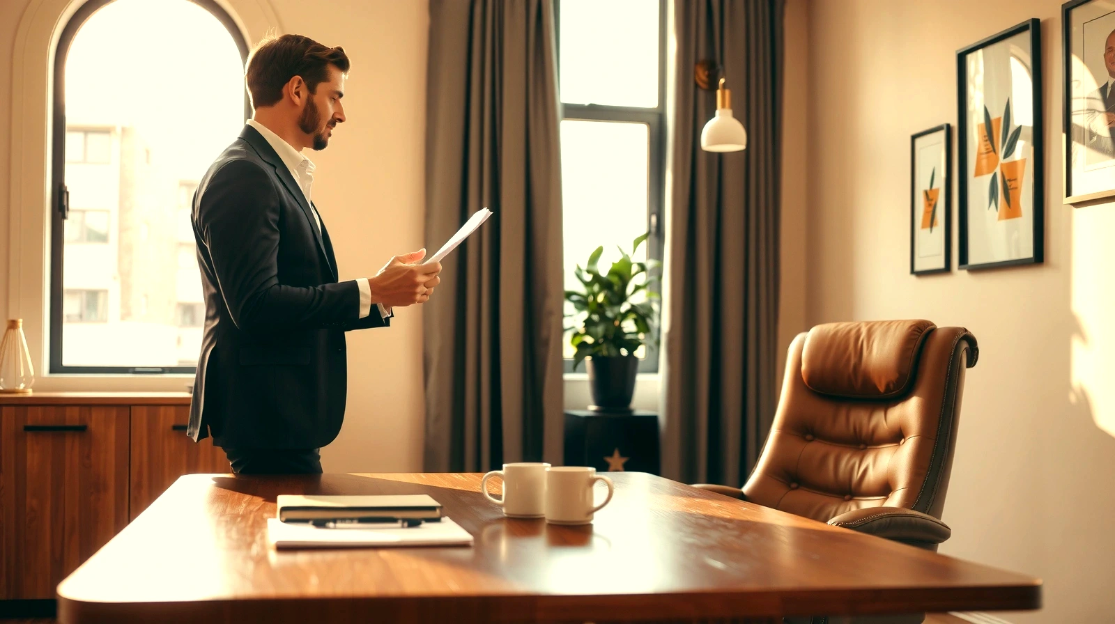 Editorial photograph illustrating: Comparing Executive Presence Training Options
