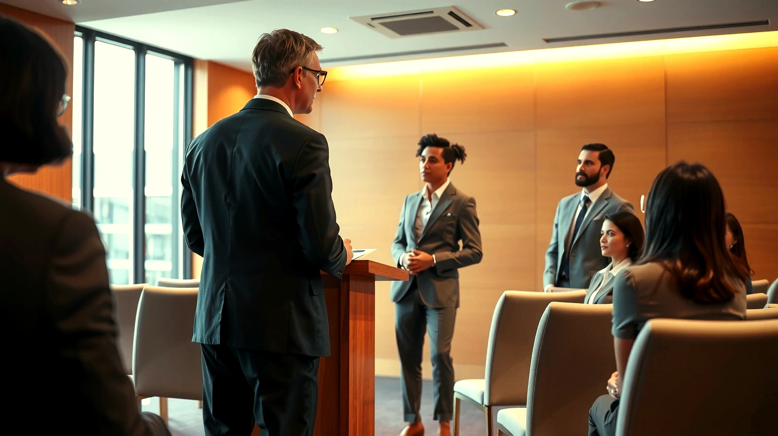 Editorial photograph illustrating: Key Factors Influencing Corporate Training Decisions For Effective Mentorship Strategies